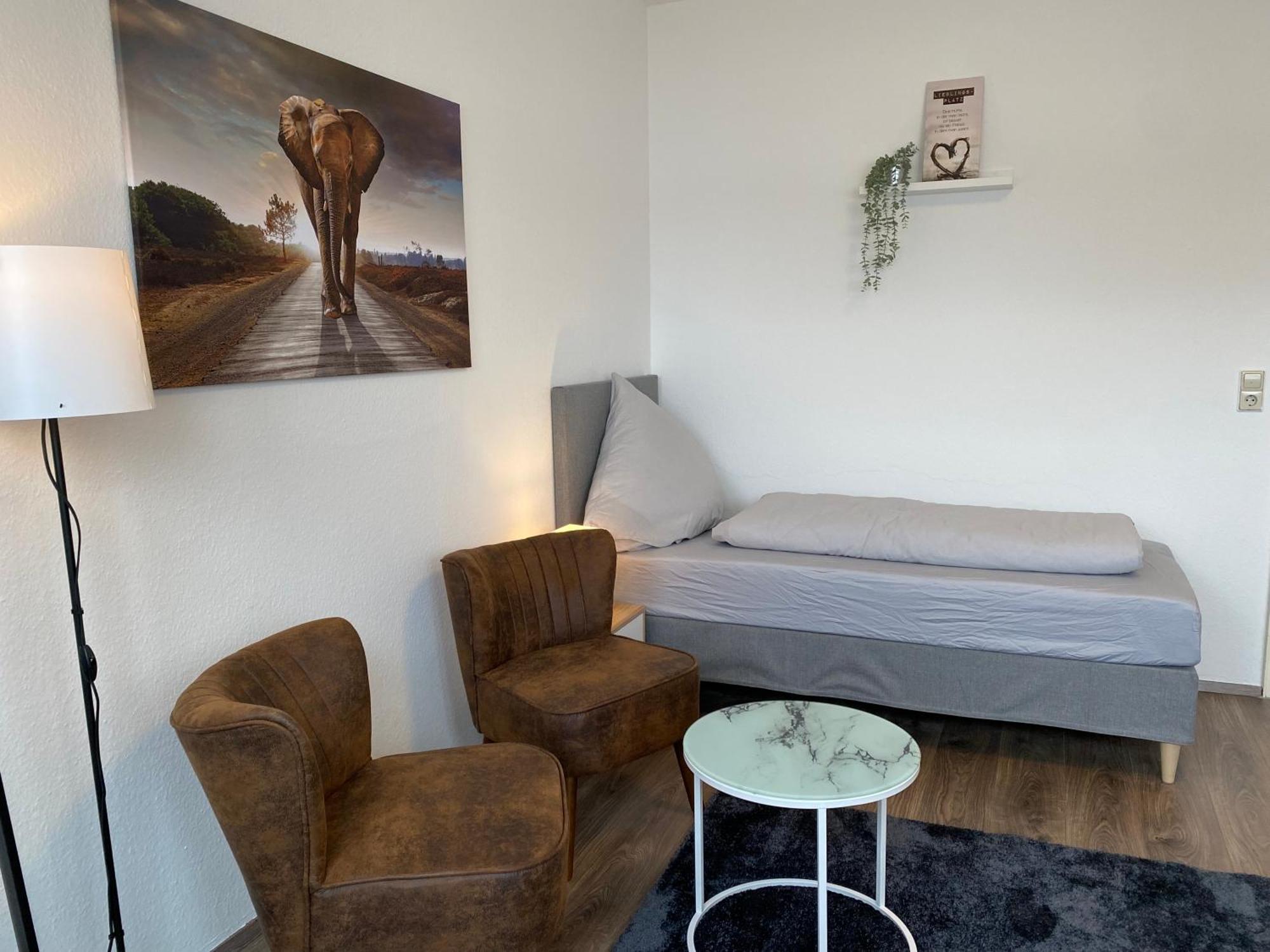 Monteurhaus Hemelingen Apartman Brémai repülőtér Szoba fotó